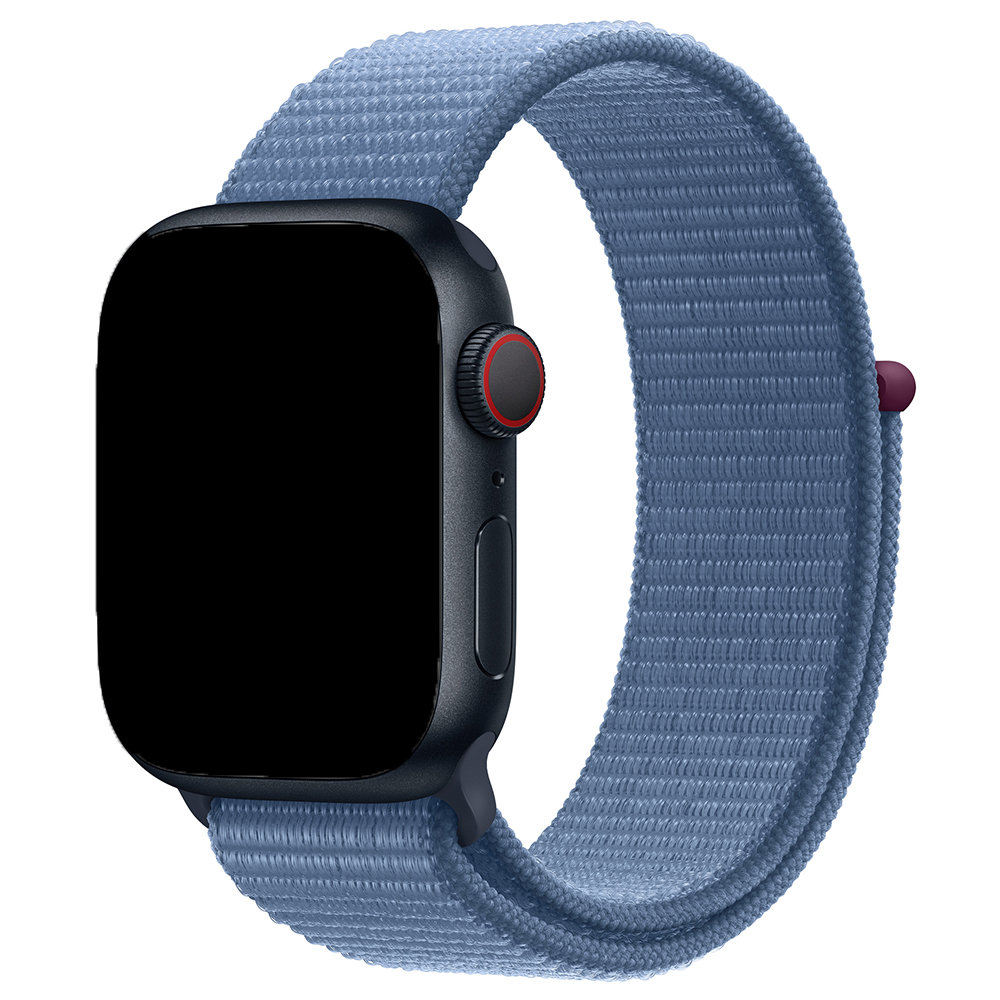 Apple Watch Nylon Sport Loop Strap Winter Blue